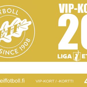 Säsongskort 2026, VIP